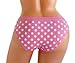 Anigan StainFree Seamless Bikini Polka Dots Menstrual Period Panty - Pink - Small
