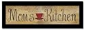 Moms Kitchen Coffee Cup Country Decor Framed Print Sign