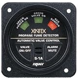 XINTEX 2 PROPANE DETECTOR SQ BEZEL W/PLUG IN SENSOR