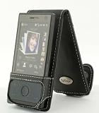Tuff-Luv Executive Soft Napa leather case cover for HTC-Diamond + Belt Clip