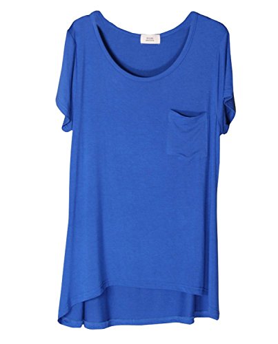 Mullsan Women's V-neck Relax Fit T-shirt