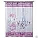 Bonjour Paris Hello Kitty Fabric Curtain w/ Rhinestones & Terrycloth Accenta