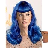 Sexy Soft Katy Blue Wig - Aqua Blue Fashion Wigs