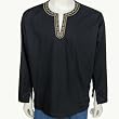 Mens Long Sleeve Casual Cotton Shirt Kurta India