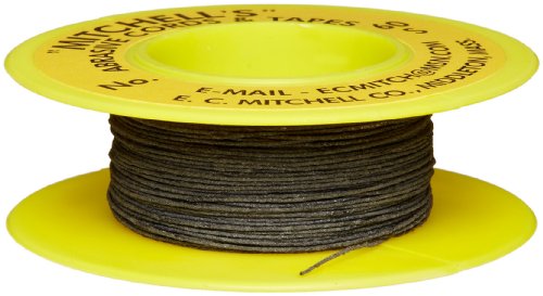 Mitchell Abrasives 60-S Round Abrasive Cord, Silicon Carbide 200 Grit .015