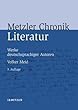 Metzler Literatur Chronik: Werke deutschsprachiger Autoren