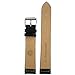 Tech Swiss Watch Band Genuine Leather Extra Long Black Alligator Grain 20 millimeter
