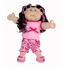 Click here to buy Cabbage Patch Kids Feature Doll Magic Touch - Asian Girl Black Hair by Play Along.