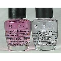 OPI Natural Nail Base Coat & Top Coat COMBO FULL SIZE .5