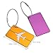 PIXNOR Travel Luggage Tags Suitcase Baggage Tags Labels with Key Ring Pack of 7