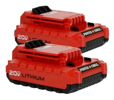 PORTER CABLE PCC680L 20-Volt Lithium Ion Battery 2 Pack (Bulk Packaged)