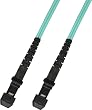 100M 10gb 10 Gigabit Multimode Duplex Fiber Optic Cable (50/125) - MTRJ to MTRJ