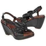 Naya Women's Maher (Black Leather 9.5 N)