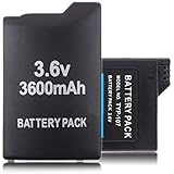 LiamTu&reg; 3.6V 3600mAh Lithium Rechargeable Battery for Sony PSP 1000