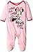 Disney Baby Girls' Minnie Mouse Sleep N Play Coverall