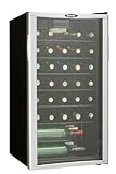 Danby DWC350BLPA 35 Bottle Wine Cooler - Platinum