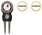 NFL Washington Redskins Signature Divot Tool and 2 Extra Markers