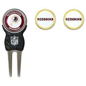 Click here to buy NFL Washington Redskins Signature Divot Tool and 2 Extra Markers.