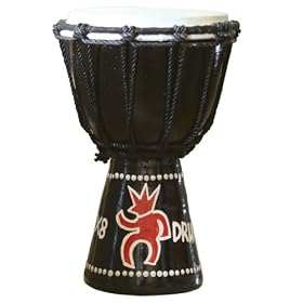 Click here to buy X8 Drums Hand Painted Mini Djembe by X8 Drums.