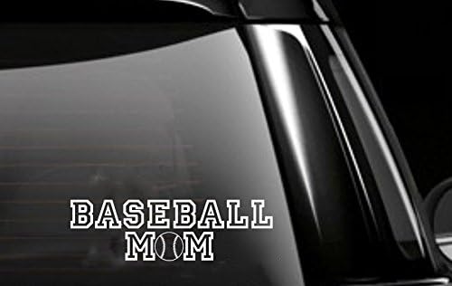 Baseball Mom Car Decal-- Baseball Player- IPad Decal- Macbook Decal- Tablet Decal-Vinyl Decal-Window Decoration