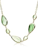 Silver Luxe Gargantilla Ideal Party, Green