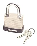 IMAGE OF TEKTON 7750 1-1/2-Inch Laminated Steel Padlock