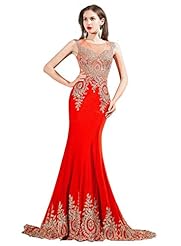 2015 Mermaid Chiffon Crystal Beaded Crystals Evening Dress/Party Dress/Wedding Dress 