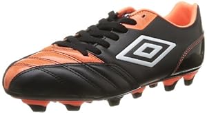 Umbro Decco Fg, Herren Fußballschuhe  Schwarz Noir (Cgz Noir/Orange/Blanc) 42
