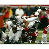 Matt Forte Chicago Bears White Jersey Diving 8x10 Photo