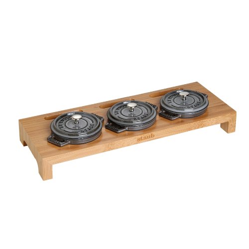Staub Mini Cocotte Stand - Bamboo