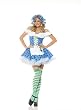 Sexy 3Pc Blueberry Girl Peasant Top Halloween Costume