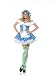 Sexy 3Pc Blueberry Girl Peasant Top Halloween Costume