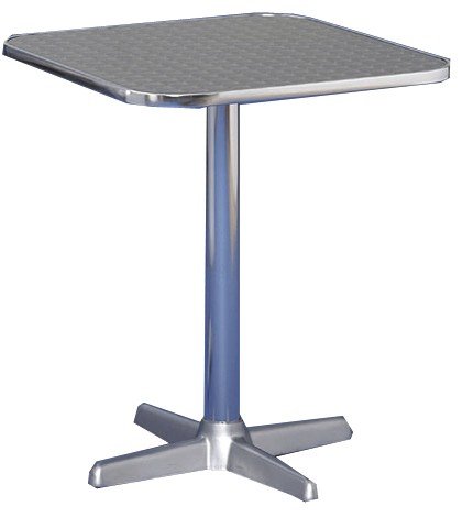 Fun Star Alu Bistrotisch 6Ox6O cm 51287
