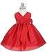 New Criss Cross Bow Flower Girl Dress (Choice of 6 Colors) 6M to 24M
