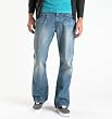 Bullhead Mens Wilshire Boot Light Indigo 2 Jeans