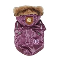 Hot Sale Puppia Authentic Finale Winter Coat, Large, Purple