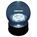 Dodger Stadium Etched In Crystal Ball