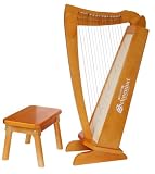Schoenhut 15 String Cherry Harp