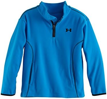 Under Armour Baby Boys' Hundo 1/4 Zip Light Blue, Electric Blue, 12 Months