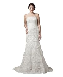 Strapless Silk Sequined Beaded Lace Sleeveless Evening Dress 