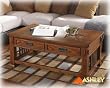 Cross Island Rectangular Cocktail Table By Ashley Furniture