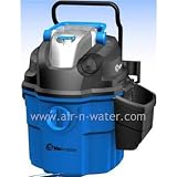 Vacmaster VWM510 Wall Mount Wet/Dry Vacuum Powered by Industrial 2-Stage Motor with Remote Control, 5 Gallon, 5 Peak HP