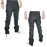 Silver Star 1993 Mens Premium MMA Jeans in Black
