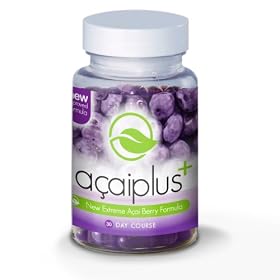 Acai Plus Extreme Acai Berry Fat Burner with Green Tea, L-Carnitine & Guarana