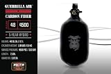 Guerrilla Air 48/4500 Carbon Fiber Tank - High Pressure - Black