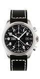 Glycine Combat Chrono Black Dial on Strap