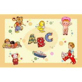 Dolce Mia ABC Playtime Baby Placemat by Dolce Mia Designs
