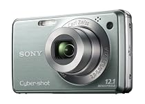 Sony Cybershot DSCW210G Camera - Green (12.1MP, 4x optical zoom) 2.7"LCD