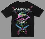 Avirex Stormride Mens T-Shirt, Tee - Black