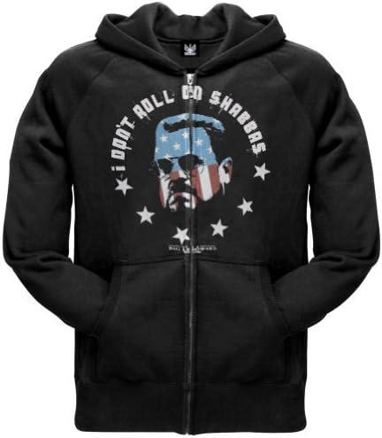 The Big Lebowski - Mens Roll On Shabbas Zip Hoodie Large Black